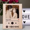 Personalized spotify wooden photo frame