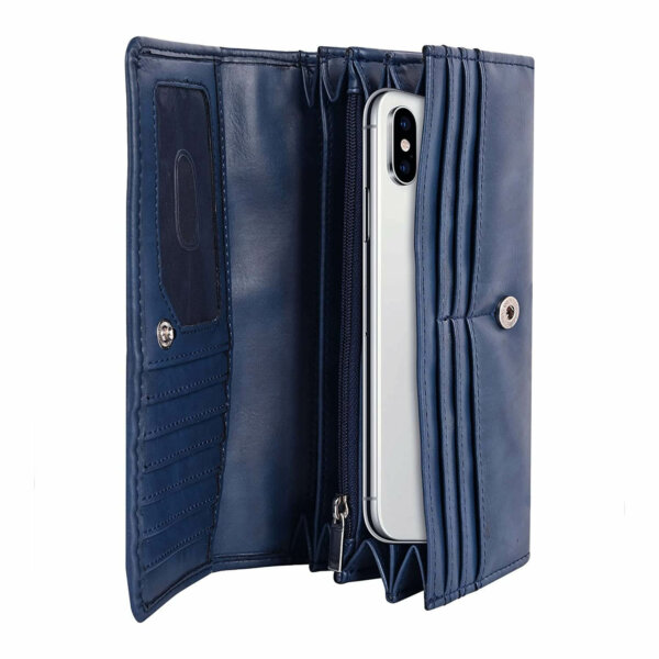 blue purse