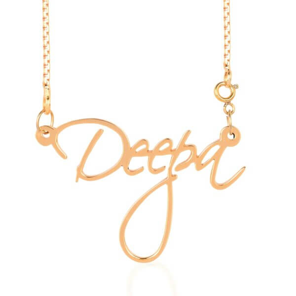 Deepa name pendant