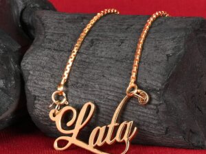 Customised Necklace with Name for Girls (18k Gold Plated)