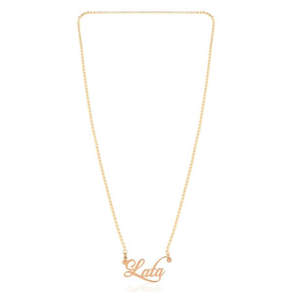 Lata name necklace