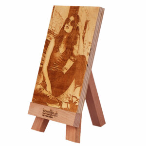 Personalized Engraved Wooden Photo Frame for Him/Her (Small, 20x10cm, Birch Ply)