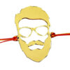 Beard Style Gold Rakhi