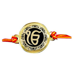 Ek Onkar Gold Plated Incredible Rakhi