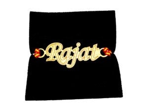 Personalized Name Wooden Incredible Rakhi