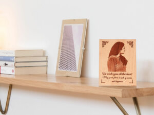 Gift For Farewell – Personalized Engraved Wooden Photo...