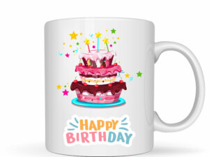 Ceramic Printed Coffee Mug Fine Quality Mug For Birthday