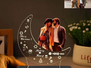 Personalized Spotify LED Photo Moon Lamp