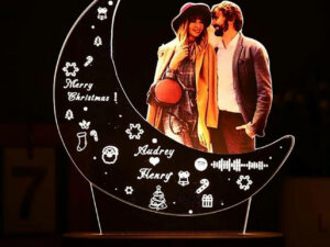 Personalized Spotify LED Photo Moon Lamp