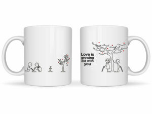 Best Gift For Couple Printed Coffee Tea Ceramic Single Mug