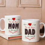 Best Gift Combo For Mom & Dad - Printed Ceramic Coffee Mug