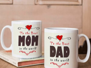Best Gift Combo For Mom & Dad – Printed Ceramic Coffee Mug
