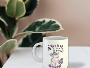 You Are Amazing Printed Ceramic Coffee Mug