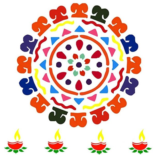 Flower Rangoli