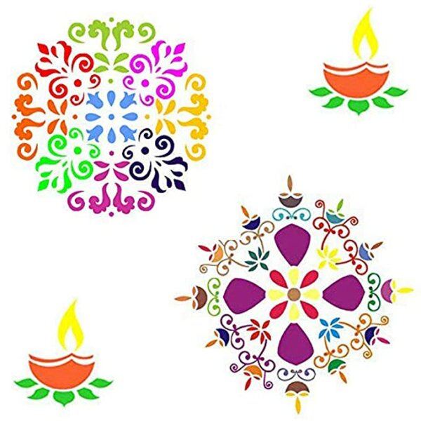 Colorful Rangoli