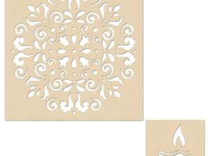 Diwali Rangoli DIY Stencil for Floor Decoration