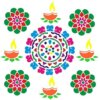 Flower Rangoli