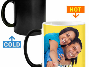 Personalized Black Magic Photo Printed Ceramic Mug