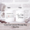 Calendar Mug