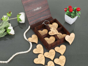 Wooden Surprise Gift Box – 21 Reasons Why I Need You G...