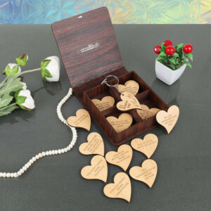 Wooden Surprise Gift Box – 21 Reasons Why I Need You G...