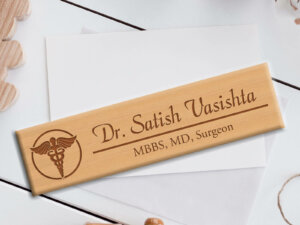 Personalized Professional Name Plate For All profession (Woo...