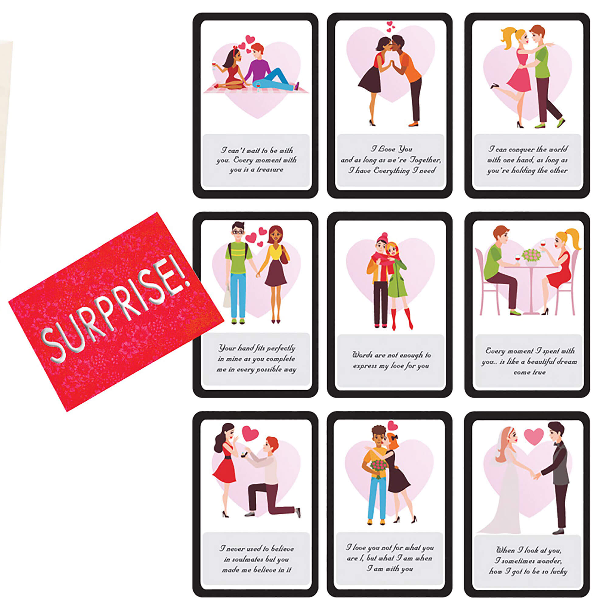 9 Love Quotes Cards