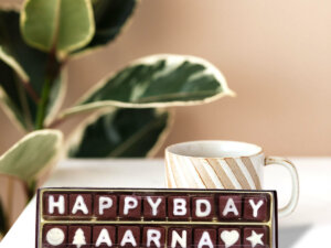 Personalized Premium Name Chocolate For Happy Birthday
