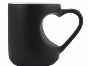 Personalized Heart Handle Coffee Magic Mug Gift With Photo