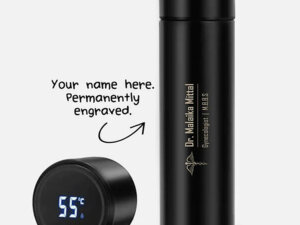 Personalized Name Water Bottle with Temperature Display For ...