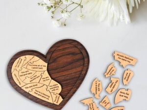 20 Reasons Why I Love You Surprise Puzzle Gift Box
