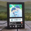 Wooden Light Spotify Frame