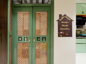 Customized Wooden Name Plate For Flat & Apartment