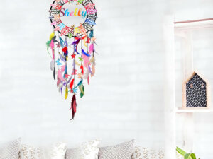 Unique Personalized Colorful Name Dream Catcher