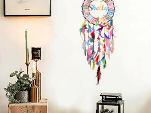 Unique Personalized Colorful Name Dream Catcher