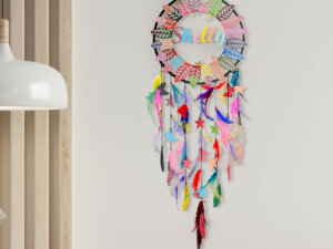 Unique Personalized Colorful Name Dream Catcher