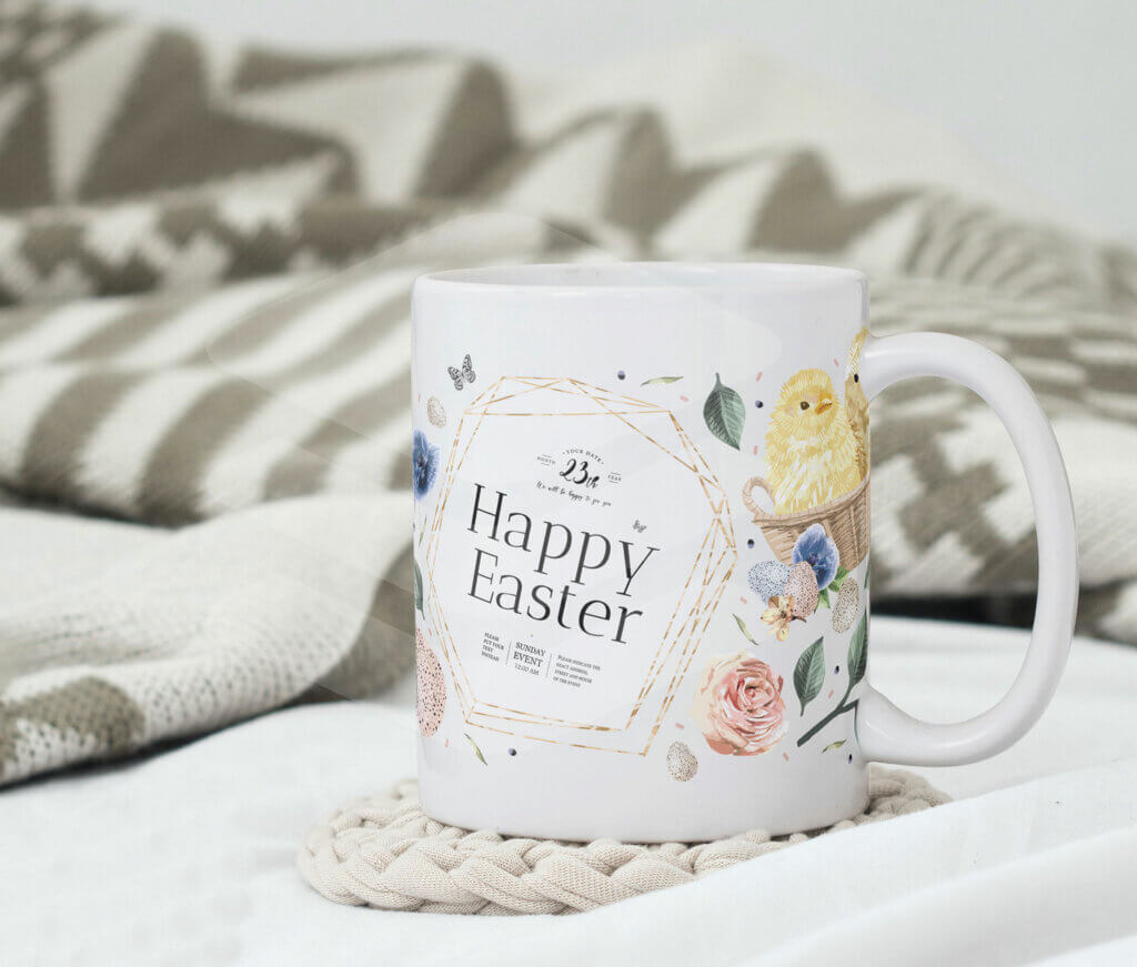 Happy Easter Premium Coffee Mug Best Easter Gifts For Families