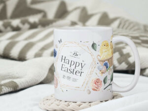 Happy Easter Premium Coffee Mug Best Easter Gifts For Famili...