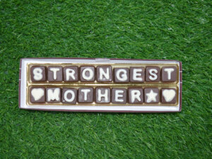 Handmade Strongest Mother Chocolate Gift for Mom Or Mother