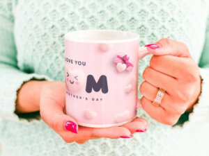 Mothers Day Gift For Mom Ceramic Printed Coffee Mug