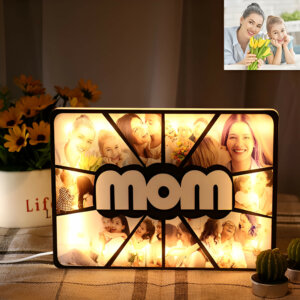 Personalized LED Photo Frame Gift For Mom With 10 Photos