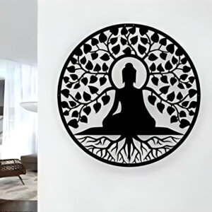 3D Buddha Wall Sticker For Home Art Decor