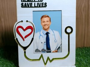 Personalized Doctor Gift Photo Frame With Name