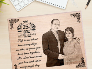 Personalized 25th Anniversary Gift For Parents & Couple...