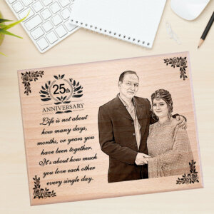 Personalized 25th Anniversary Gift For Parents & Couple...