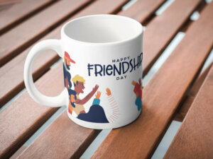 Ceramic Coffee Mug Gift For Friends Group Or Best Friend