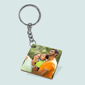 Personalized Photo Keychain for Raksha Bandhan Gifts