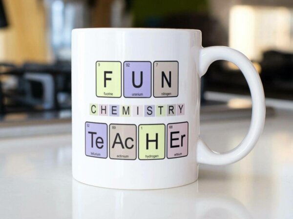 Coffee mug for chemistry teacher