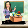 Caricature Gift for Teacher