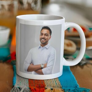 Personalized Photo Coffee Mug for Best Math Teacher Ever